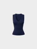 Cotton V-neck ™ Sleeveless