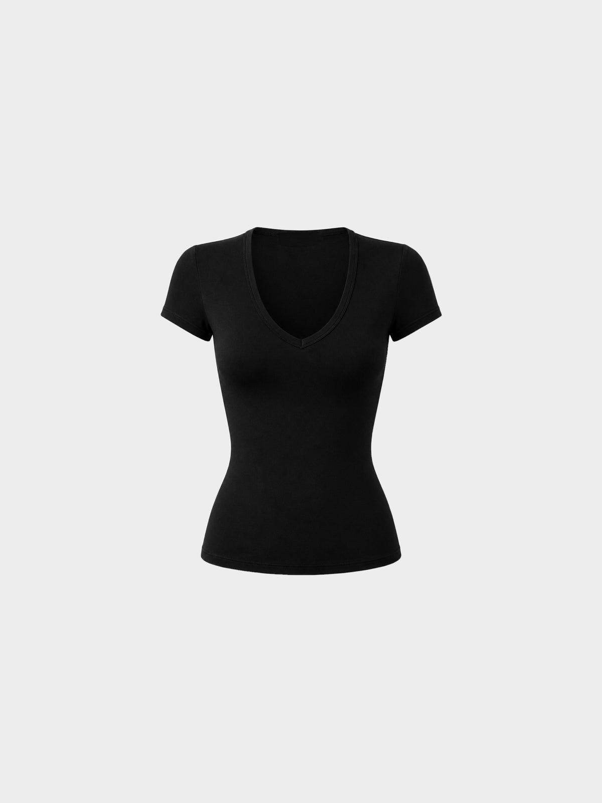 Cotton V-neck ™ Shortsleeve