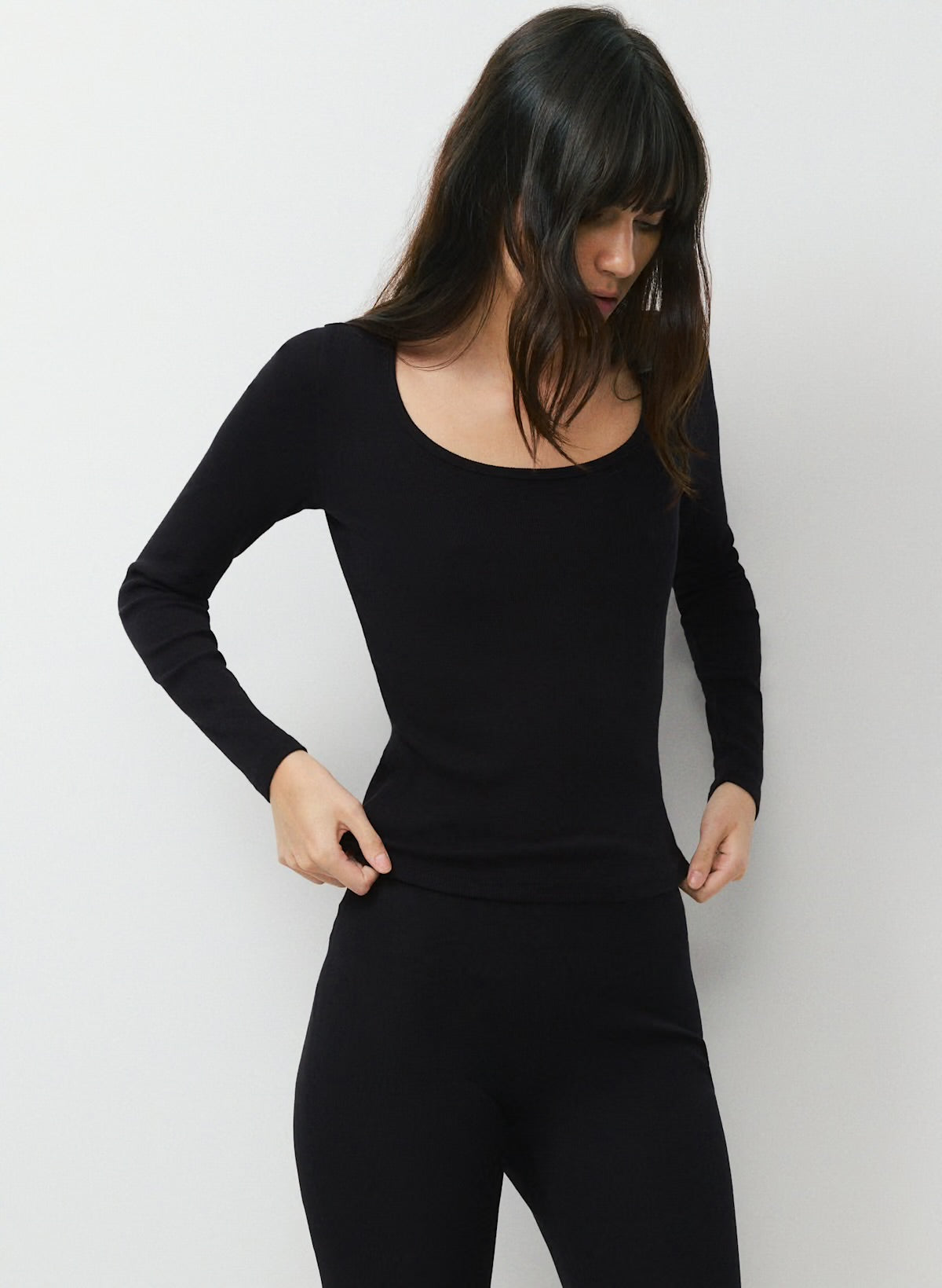 Cotton Scoopneck ™ Longsleeve