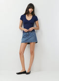 Cotton V-neck ™ Shortsleeve
