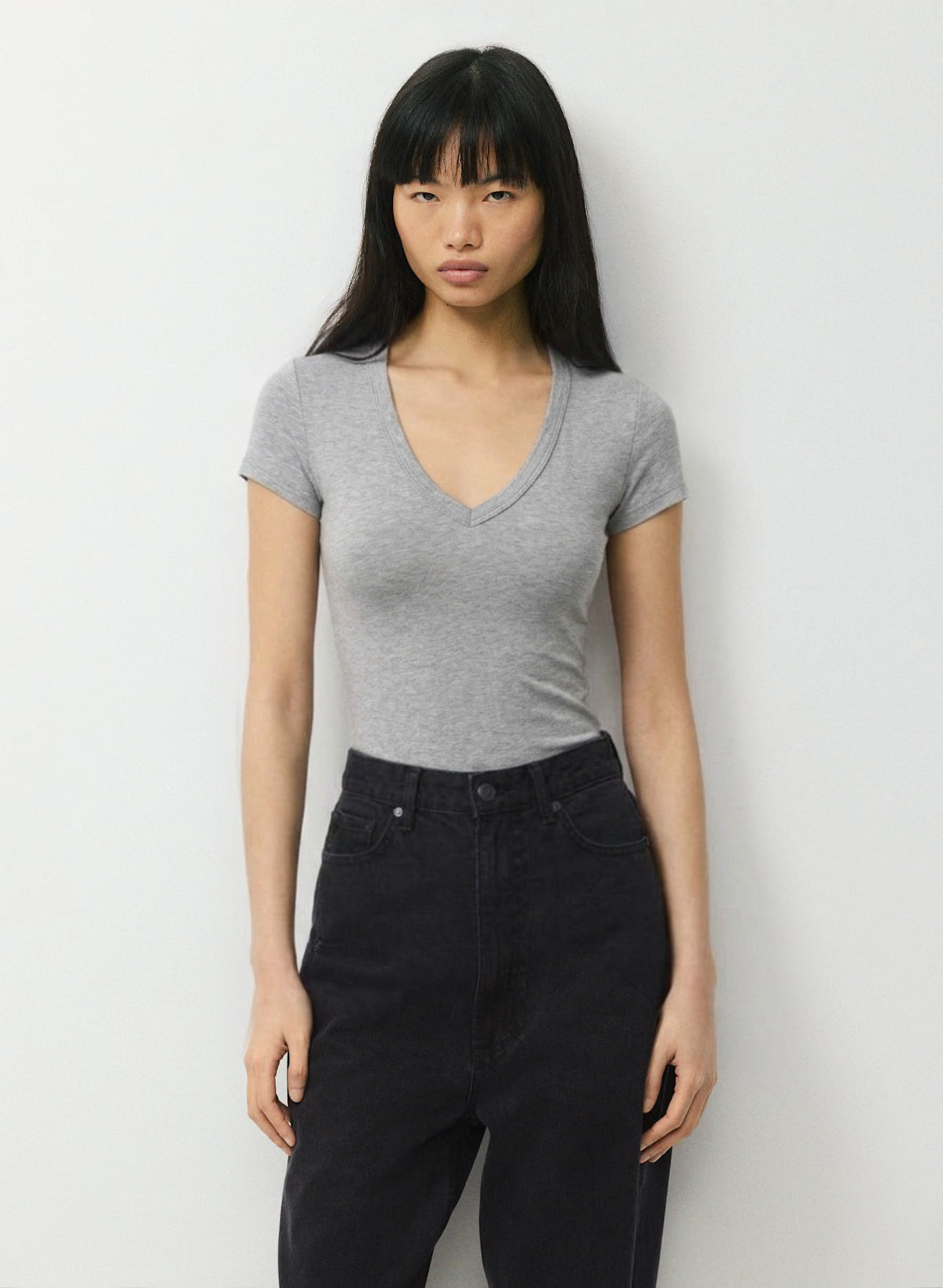 Cotton V-neck ™ Sleeveless