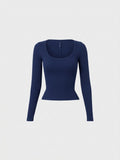 Cotton Scoopneck ™ Longsleeve