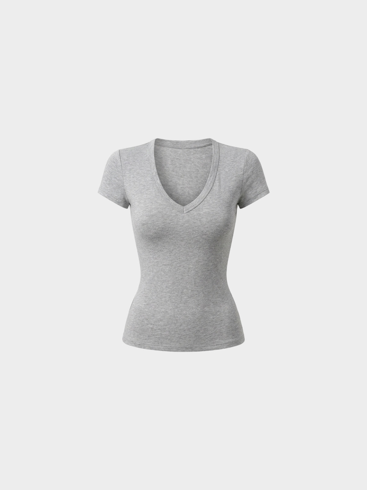 Cotton V-neck ™ Shortsleeve